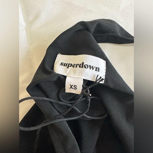 New Superdown Rue Maxi Dress in Black Sz XS - Picture 5 of 6